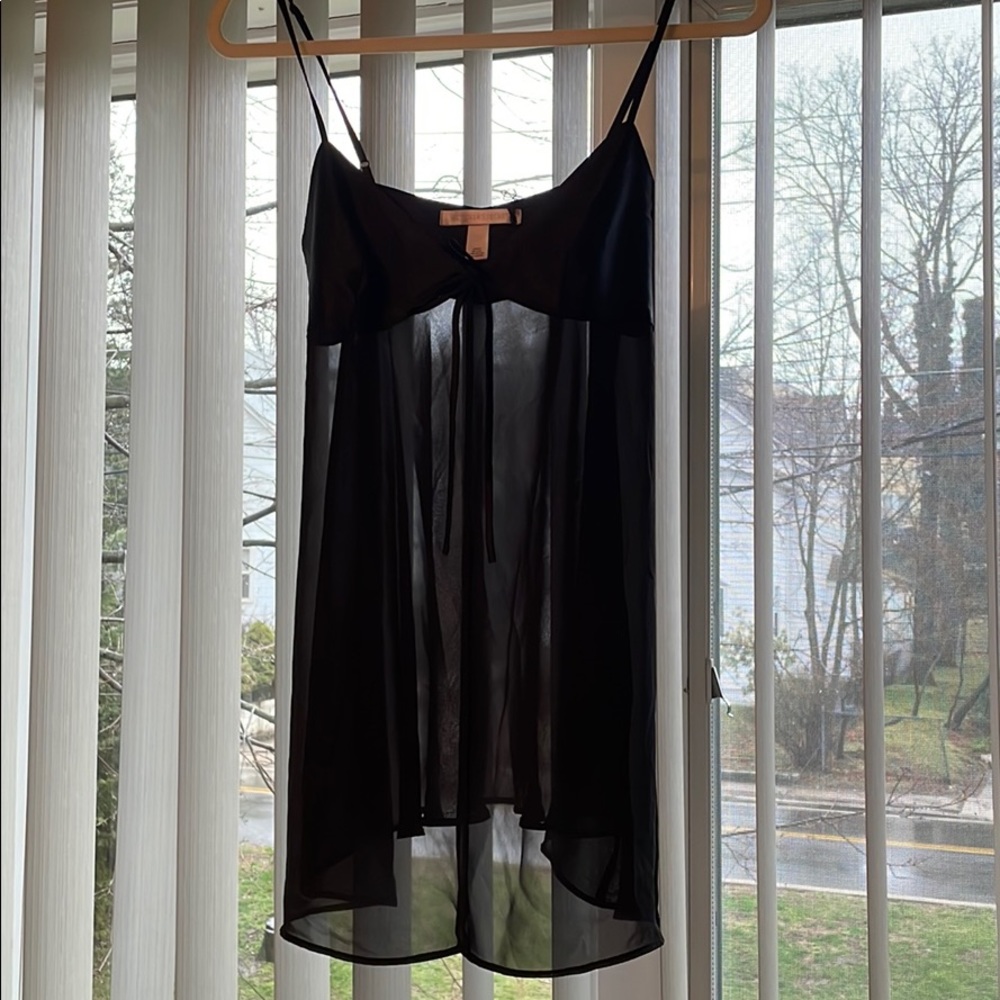 Victoria’s Secret Black Silky Lingerie Dress